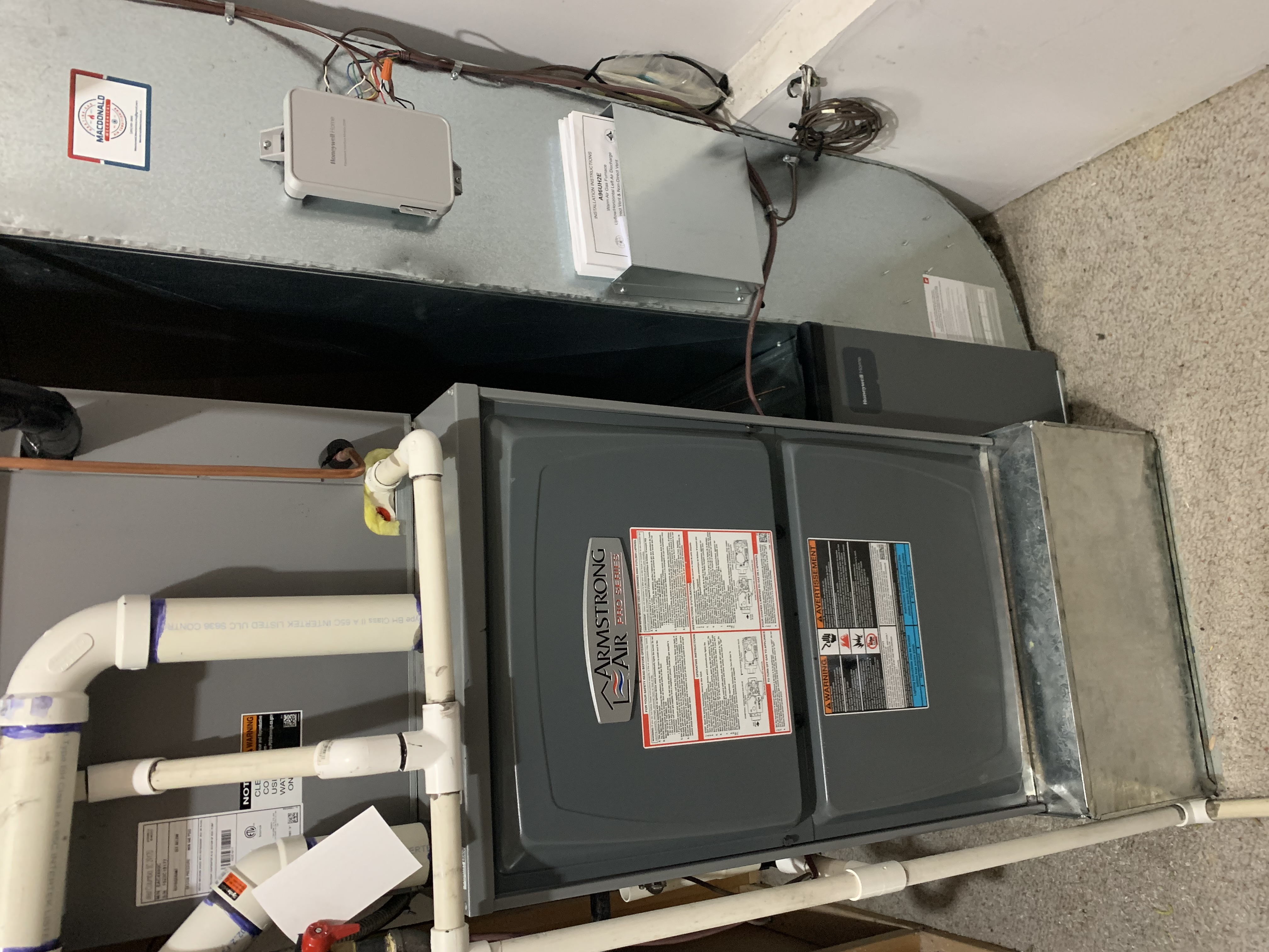 Armstrong Furnace Installation Kelowna