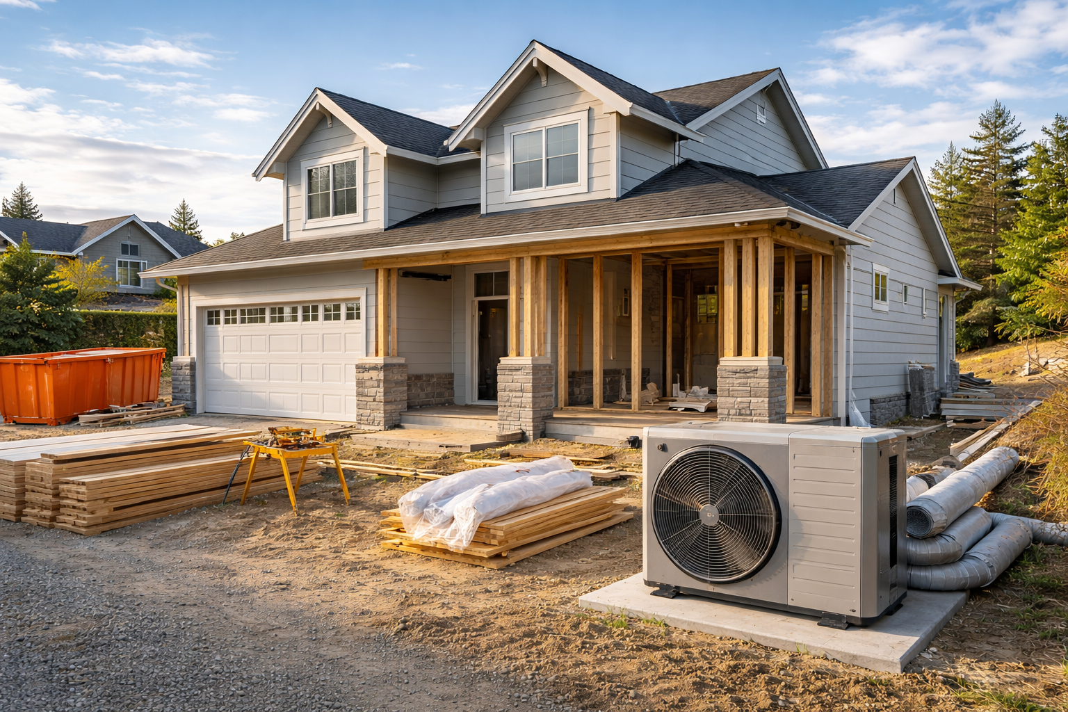 New Construction HVAC Design Kelowna BC