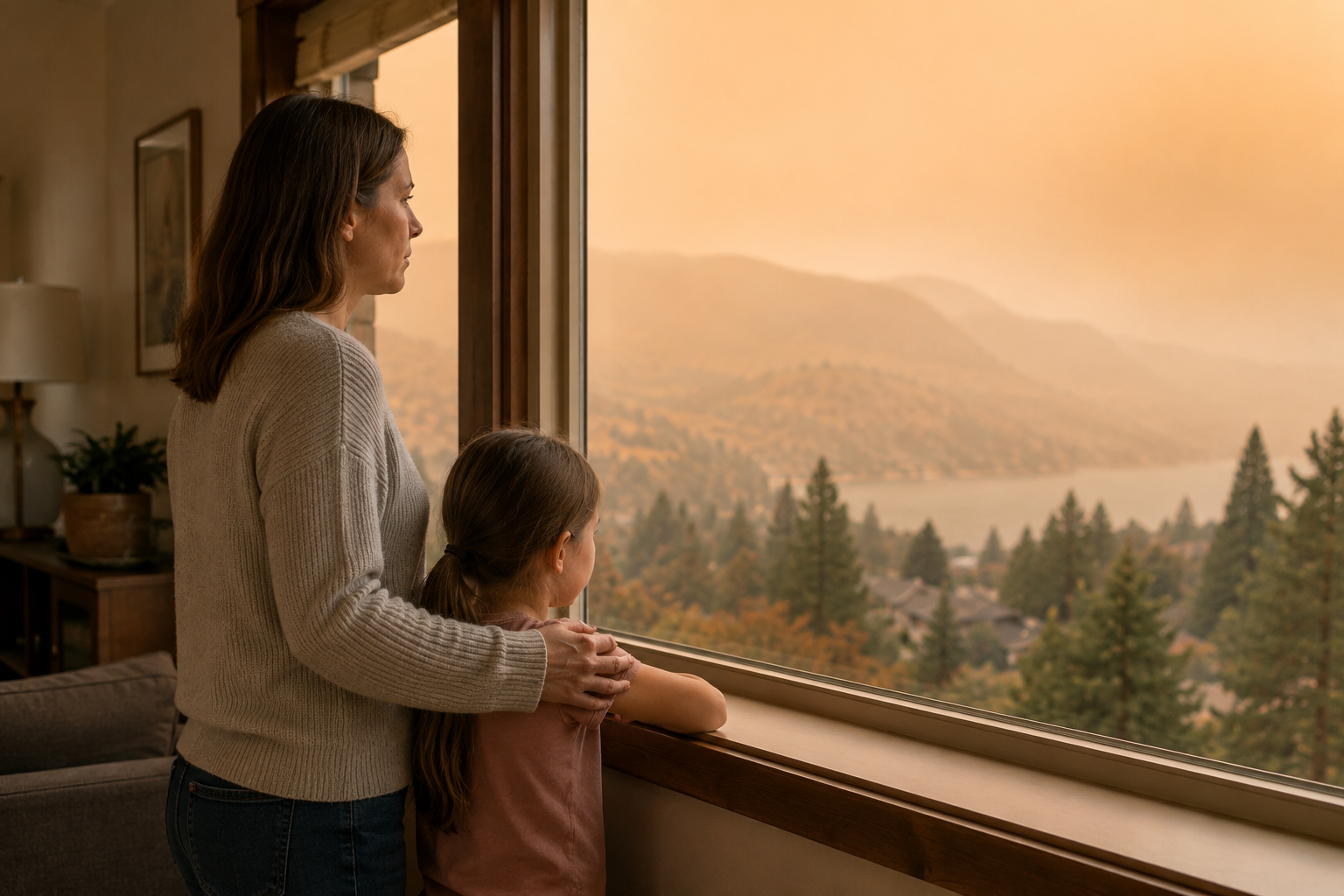 Wildfire smoke over the Okanagan — is the air inside your home safe?